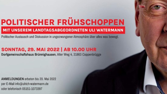 Fruehschoppen mit Ulrich Watermann